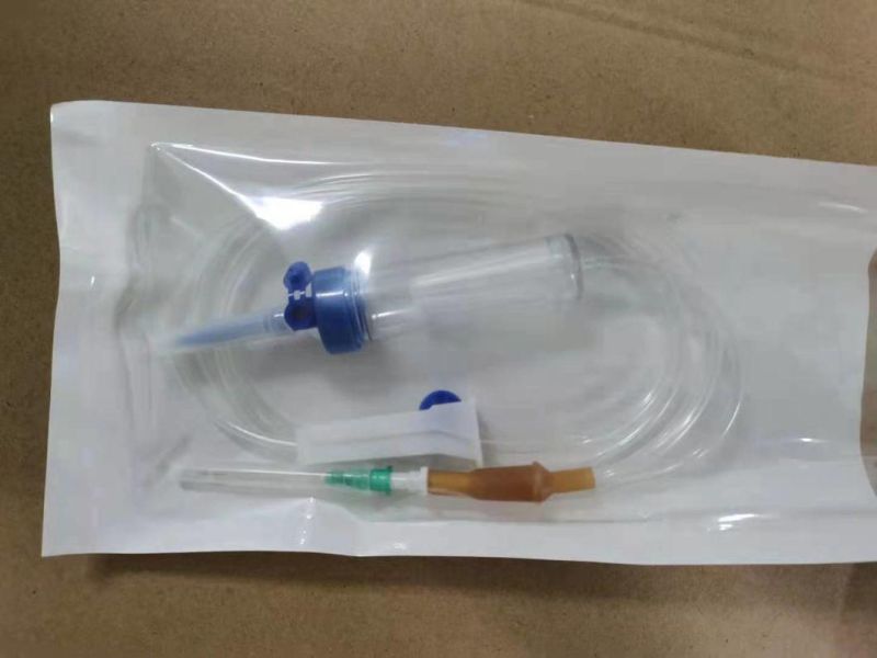Disposable Infusion Set with Needle Free Injection Port