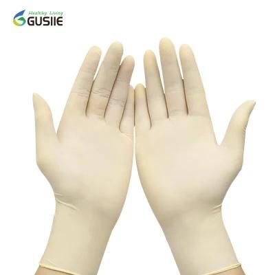 Disposable Latex Gloves Powder Free Food Blue Disposable Medical Examination Rubber Gloves