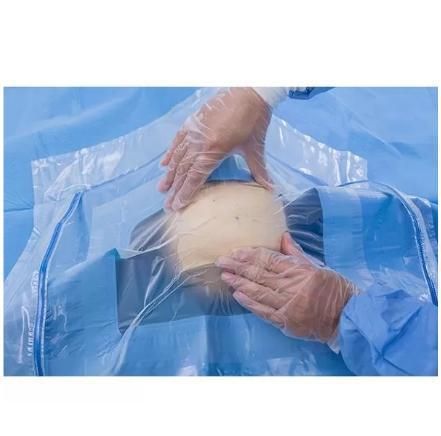 Disposable Hospital Surgery Use for Neurosurgery Sterile Disposable Surgical Drapes, Disposable Patient Drapes Pouch Incise Film