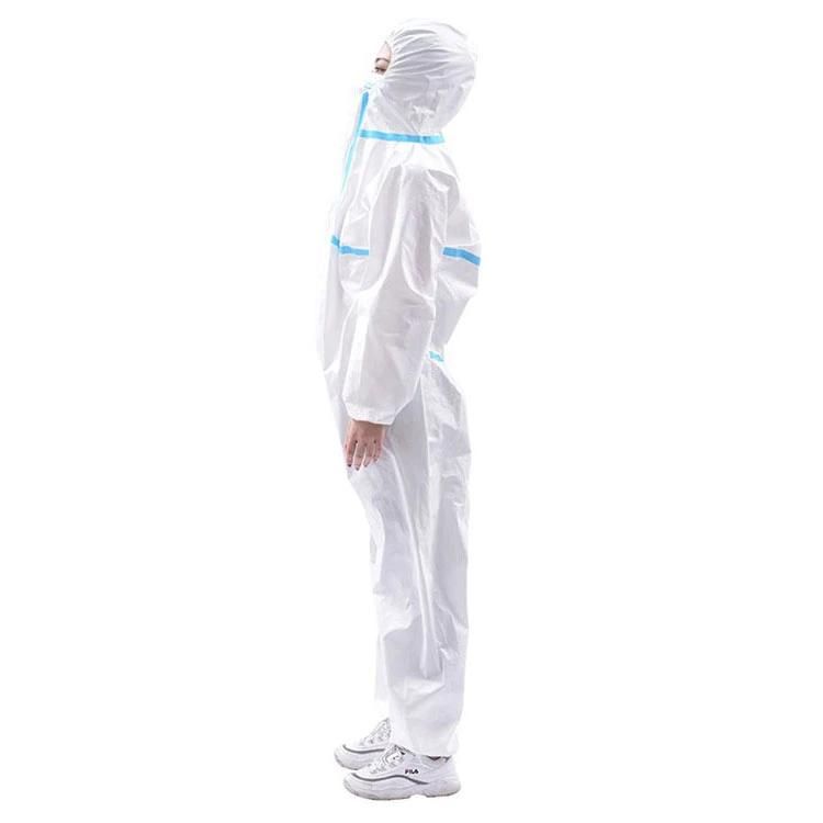 Non Woven Isolation Medical Disposable Protective Clothing
