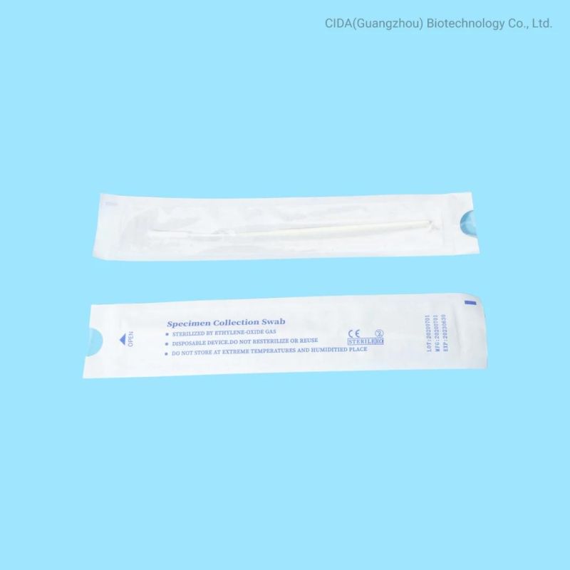 CE FDA Hospital Disposable Sample Collection Swab