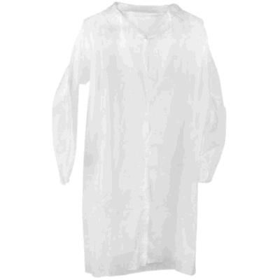 Factory Direct Price Disposable Nonwoven Lab Coat for Doctor One Time Use Lab Coats