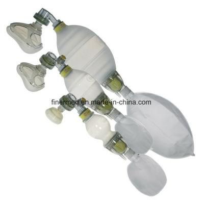 Resuable Silicone Manual Resuscitator Ambu Bag