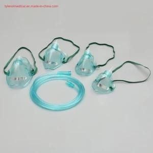 Medical Grade PVC Simple Disposable Medical Oxygen Mask with CE&ISO