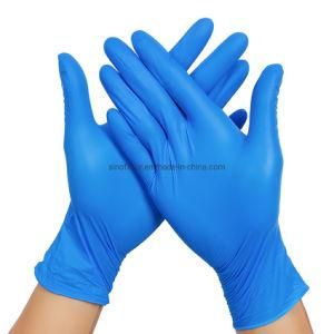 Food Grade Clear Powder Free Disposable PVC Synthetic Vinyl Nitrile Examination Gloves Safety Protection