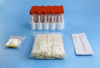 Disposable Sterile Sampling Tube Sample Collection Kit Nylon Flocked Swab Vtm Kit