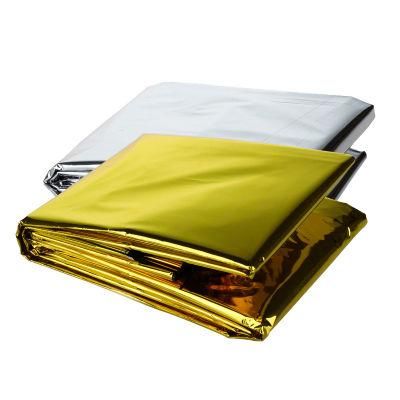 Weight Loss Body Heat Far Infrared Therapy Survival Sauna Blanket Mylar Thermal Foil Emergency Blanket