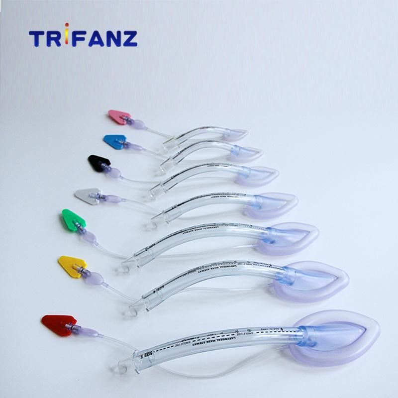 Disposable PVC Laryngeal Mask Airway with Medical Grade PVC