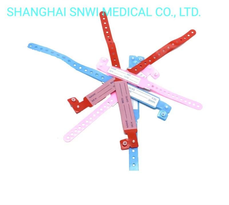 Medical Grade PVC Surgical ID Bracelets / Wristband Identification Band for Child Patient