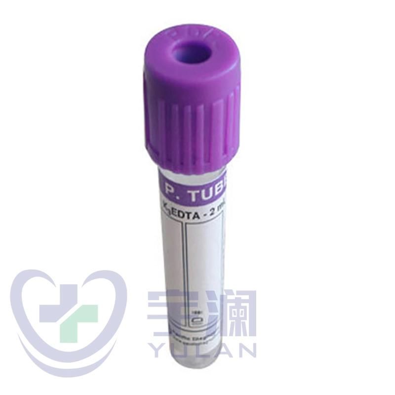 Pet K2 K3 EDTA Purple Cap Vacuum Blood Collection Tube
