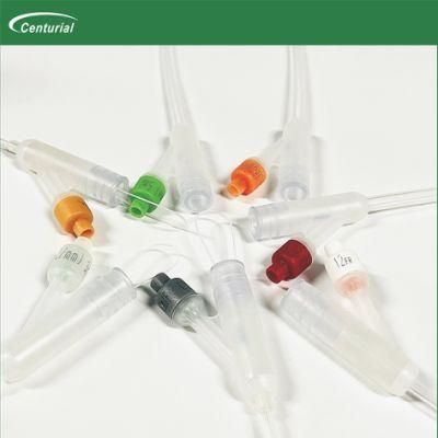 Silicone Foley Catheter with PVC Connetor in High Quality and Low Price
