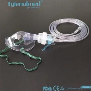 Medical Supply Spray Mask Nebulizer Mask with 2.1m Tubing Ce&ISO Approved