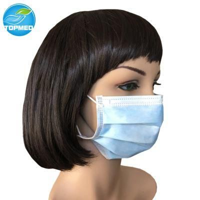 2016 Disposable Active Carbon Non-Woven Ear-Loop Face Mask