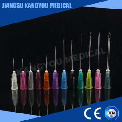 China Wholesale Medical Products Equipment The Best-Selling Sterile Various Size Disposable Stainless Steel Needles Syringe with CE, ISO