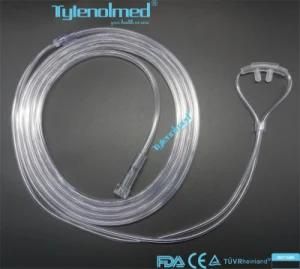 High Quality Disposable Nasal Oxgyen Cannula Soft with FDA and Ce Certificate