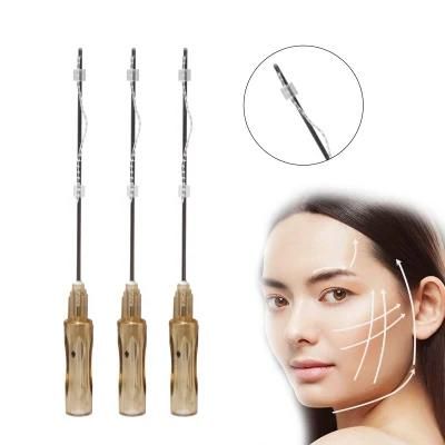 Body Tightening Face Lift Eye Wrinkles Mono Pcl Thread with Sharp Needle