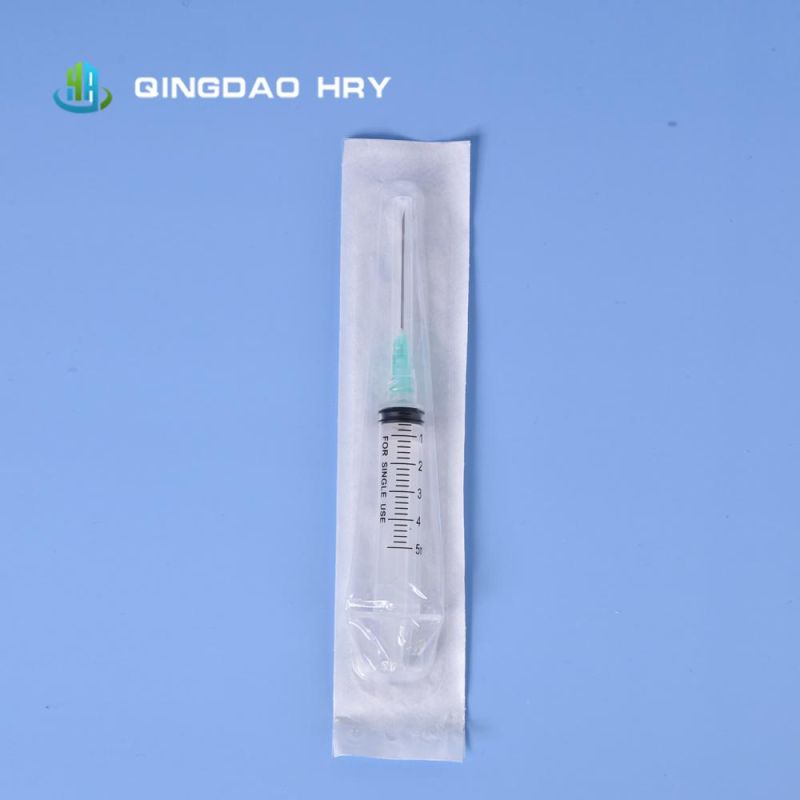 Ready Stock of 3ml Disposable Syringe Luer Lock with Needle 25g *1"