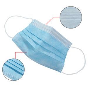 Daily Protection Civil Use Disposable Blue 3 Layers Non-Sterile Face Mask