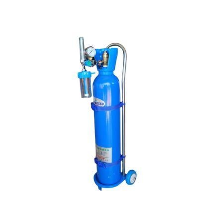 Medical Standard High Pressure Seamless Steel Empty 40L Stable Pressure Flow Accurate Small Portable Oxygen Cylinder