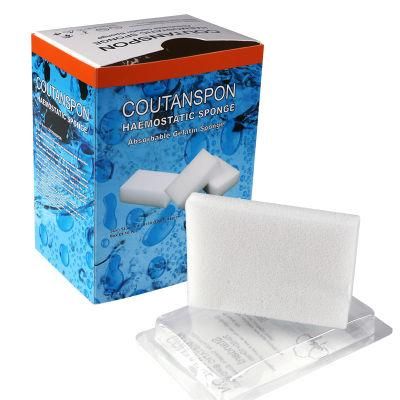 Disposable Sterile Hemostatic Sponge Absorbable Gelatin Sponge