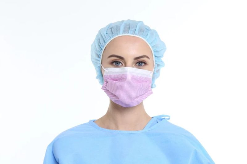 Surgical Disposable Face Mask with Printing Pattern