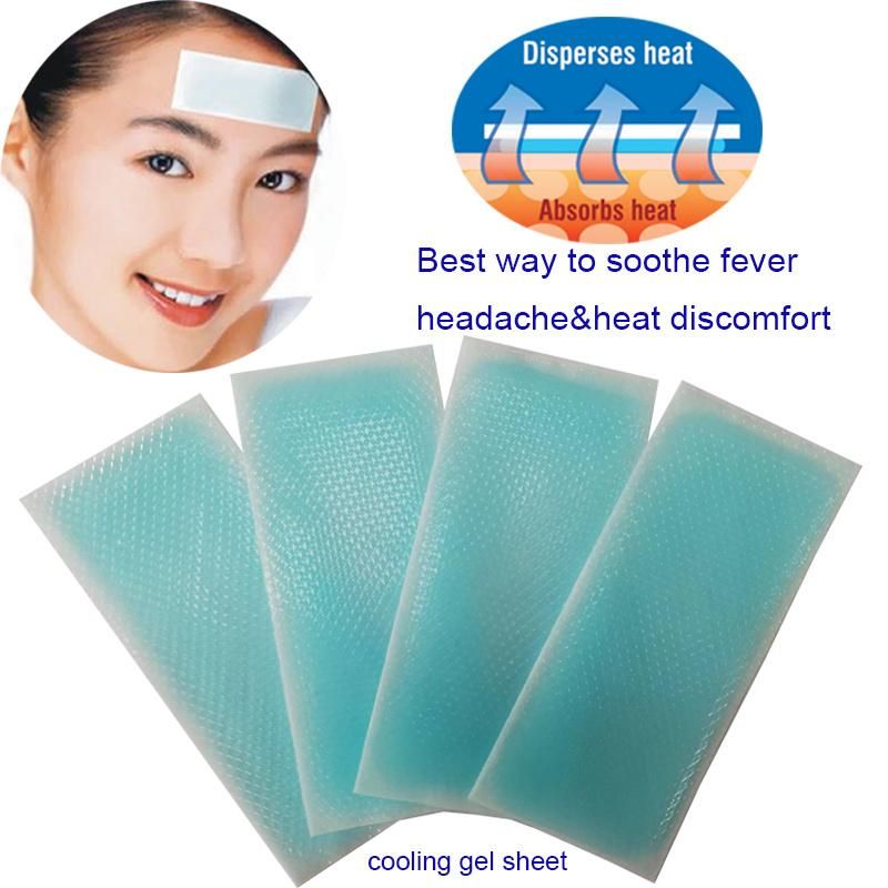 Cool Gel Plaster/Gel Cool Patches/Hydrogel Cooling Sheets