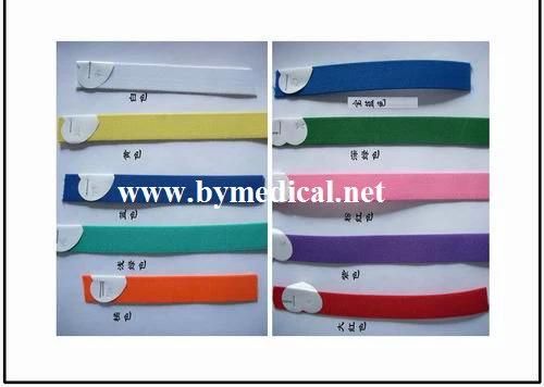 Latex Free Plastic Buckle Type Elasic Tourniquet