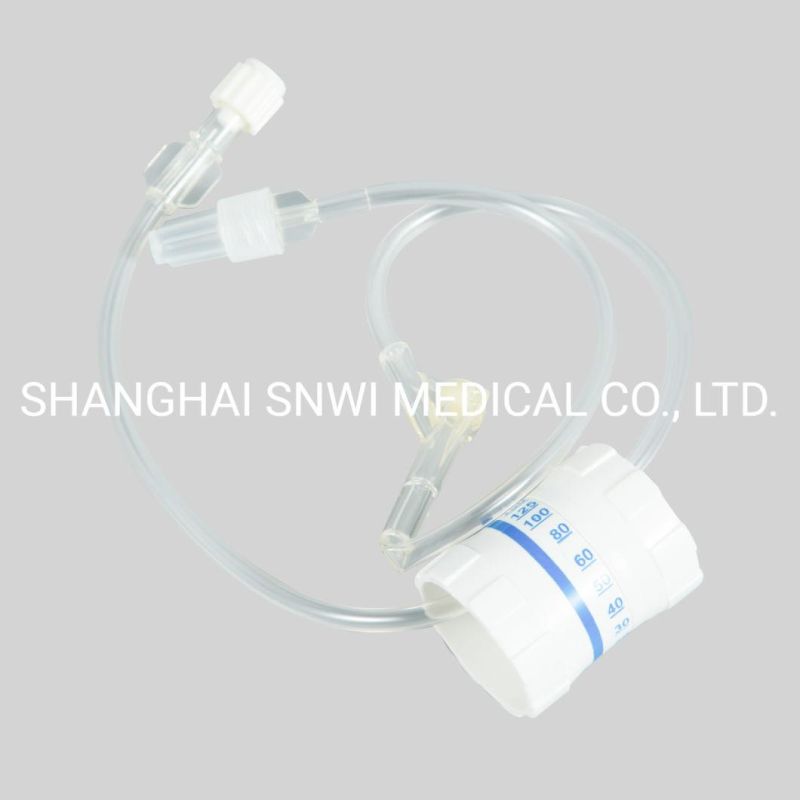 Disposable Medical Instrument Transparent 60ml PP Irrigation Syringe with Catheter Tip