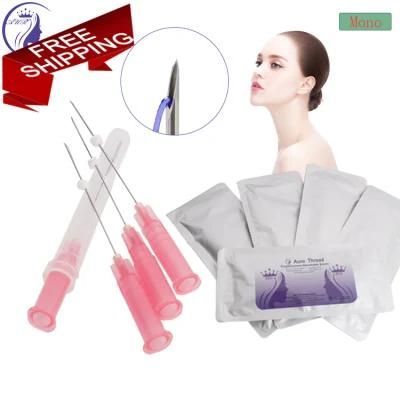 High Quality Skin Care Face Cheek Lifting Cog 3D 4D Threads with Cannula