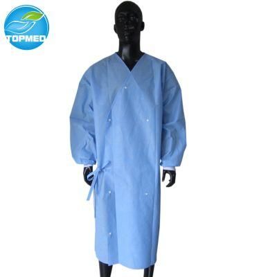 Non Woven, PP SMS Sterile/Not Surgical Dressing Isolation Clothing Reinforced/Not Medical Disposable Surgical Gown