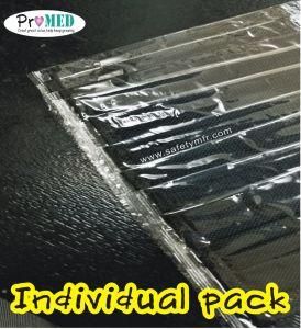 Single individualOPP bag pack ,anti-bacterial PP nonwoven soft disposable black facemask