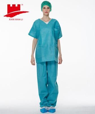 Xian Wanli New Customized Wholesale Nursing Suit Medical Scrubs Hospital Uniform Sets