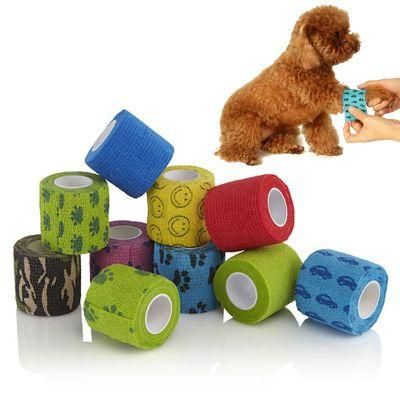 High Elastic Non Woven Self Adhesive Bandage Pet Bandage