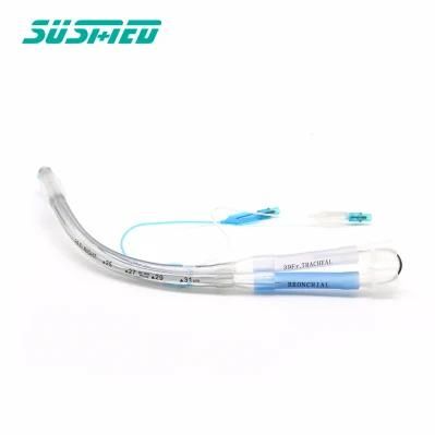 Disposable PVC Left or Right Double Lumen Endobronchial Tube