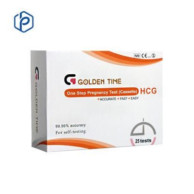 Home Test Kit One Step HCG Pregnancy Test Strip Rapid Test Urine Pregnancy Tes Home Test Tone Step Pregnancy Test Ivd HCG Pregnancy Test