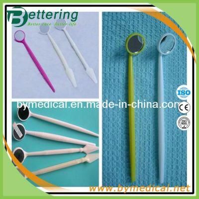 Disposable Plastic Oral Mouth Mirror for Dental Inspection