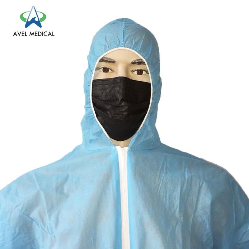 Medical Products AAMI Level 1/2/3 En13795 PP/PE/SMS Disposable Waterproof Medical Surgical Protective Non-Woven Isolation Gown Disposable Coverall Clothing