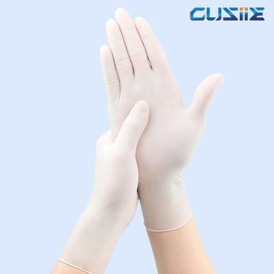 High Quality Powdered Disposable Latex Gloves Manufacturer Cheap Latex Gloves Latex Examination Gloves