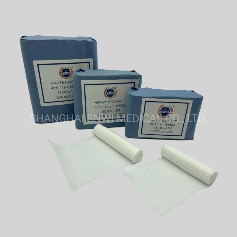 CE&ISO Certificate Medical Disposable Wound Dressing Medical Gauze Bandage