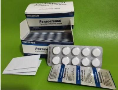 Paracetamol Tablets 250mg 500mg for Post-Traumatic Muscle Pain