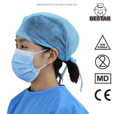 Type Iir Disposable Medical Non-Woven Face Mask with Ear Loop En14683