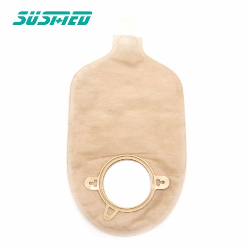 Medical 57mm Disposable Colostomy Two Piece Opened Ostomy Bag