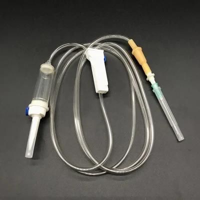 Medical Disposable Infusion Set IV Giving Set with Needle