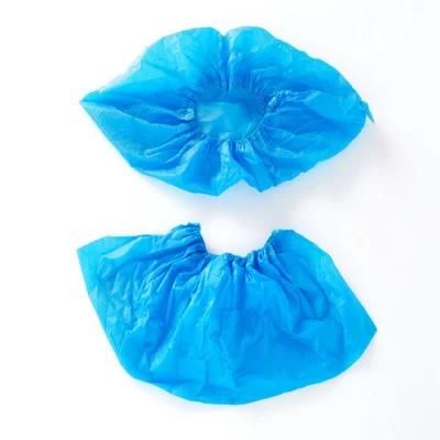 Disposable Water-Proof PE Shoecover Protective Plastic Single Use CPE Shoecover for Daily Use