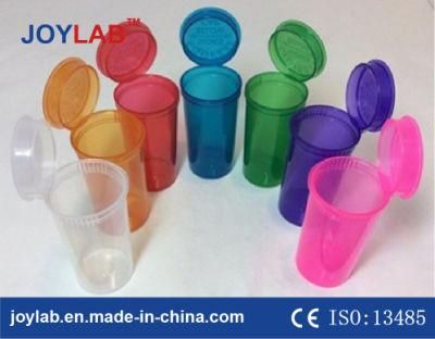 Plastic Pop up Cap Vials, Pharmacy Packing Medical Pop Vial Containers
