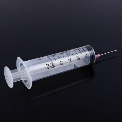 Wholesale Factory Hospital Irrigation Disposable 50ml Feeding Syringes