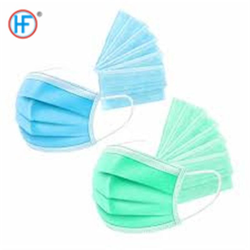 Mdr CE Approved Medical Face Mask Surgical Mask Disposable 3ply Box Medical Surgical Face Mask Earloop