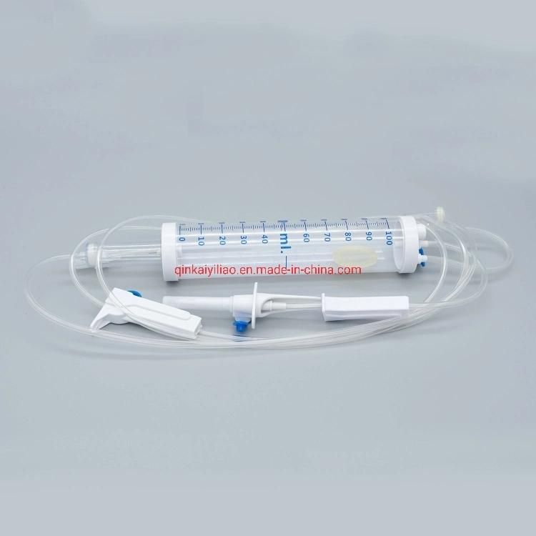 ISO&Ce Certified Burette Type Infusion Set for Single Use