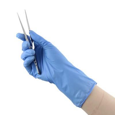 Blue Black Disposable Civilian Use Nitrile Vinyl Synthetic Gloves FDA SGS Certified Industrial Grade Without Powder
