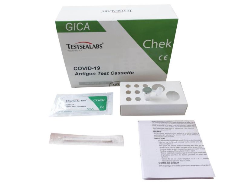 CE Approved One Step Whistle Saliva Test Antigen Rapid Test Kit